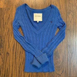 Abercrombie & Fitch V Neck Wool Sweater